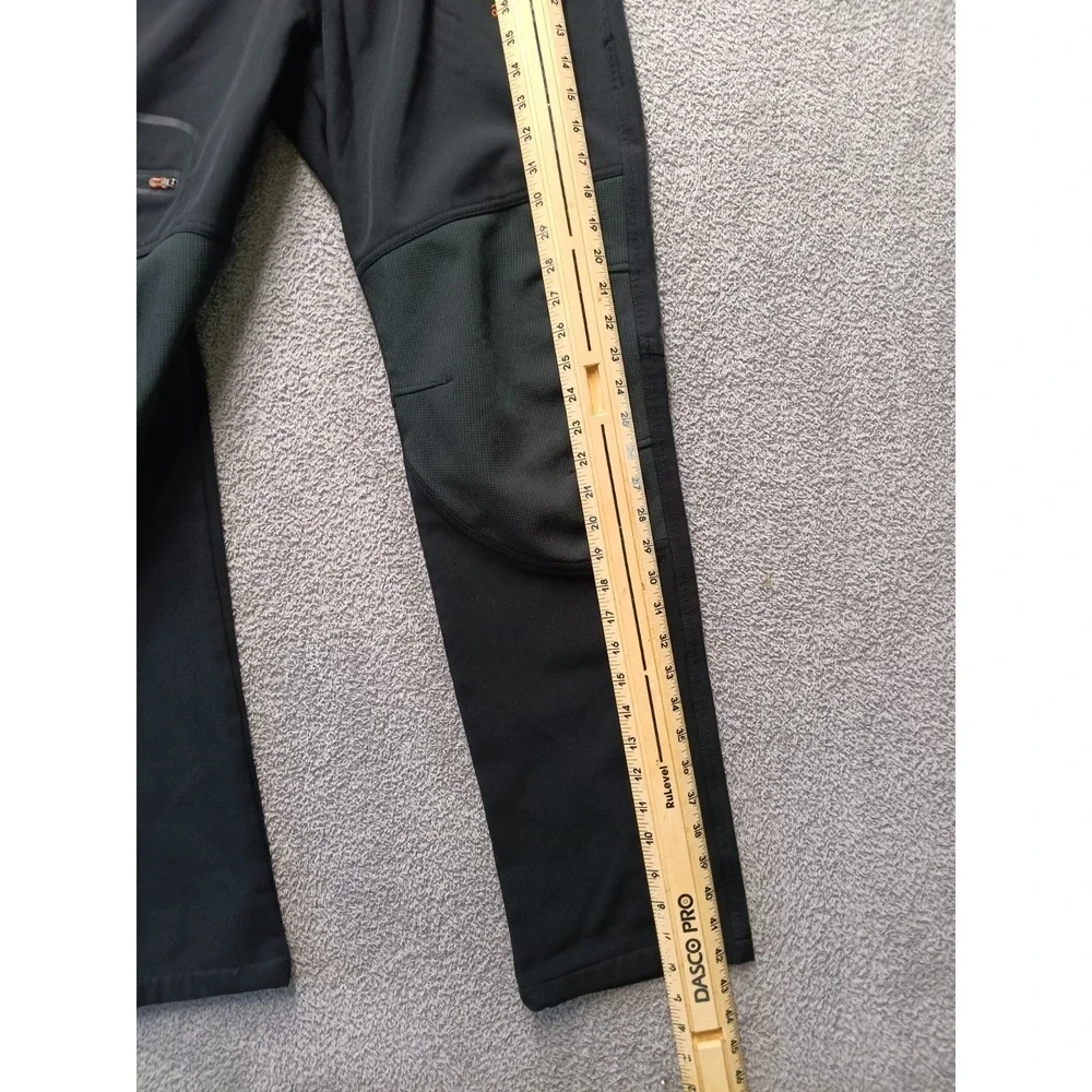 Outdoorsport Men's WEI-TEX Softshell Hiking Pants Black Size L Fleece